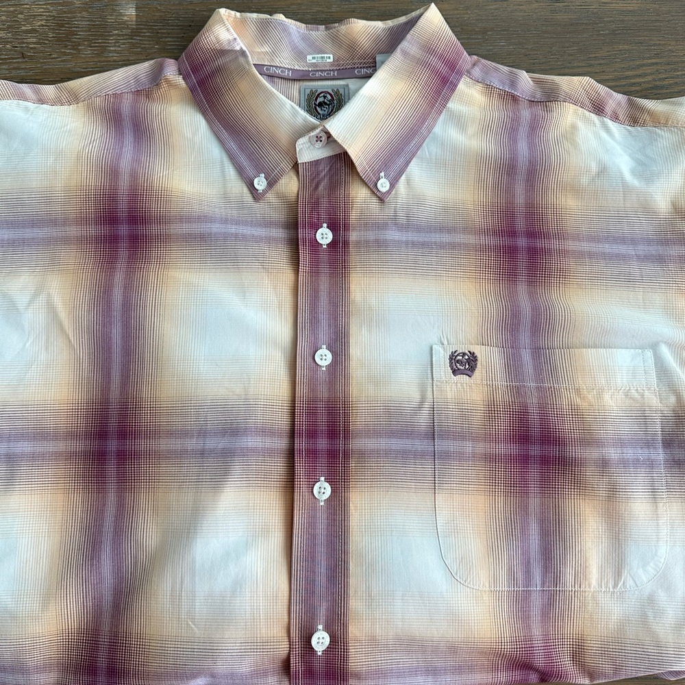 Cinch Long Sleeve Shirt Size XXL